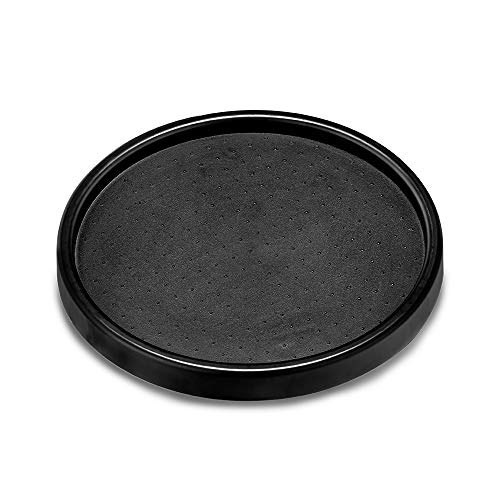 madesmart 10" Turntable-Carbon Collection Non-Slip Base, Soft-Grip Surface & BPA-Free, Single Level