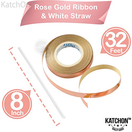 Large, Rose Gold One Balloon for First Birthday - Number 1 Balloon, 40 Inch | 1st Birthday Girl Decoration | Rose Gold 1 Balloon for First Birthday | 1st Birthday Balloons, 1st Birthday Decorations