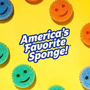 Scrub Daddy Sponge - Lemon Fresh Scent - Scratch-Free Multipurpose Dish Sponge - BPA Free & Made with Polymer Foam - Stain & Odor Resistant Kitchen Sponge (1 Count)