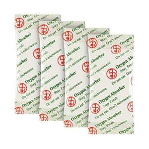 o2frepak 500cc(50-pack) food grade oxygen absorbers packets for home made jerky and long term food storage