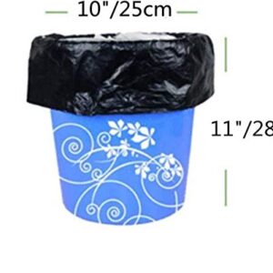 1.2-1.5 Gallon Small Trash Bags, Black Garbage Bag , Wastebasket Trash Bags 120 Counts