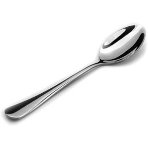 hiware 12-piece stainless steel teaspoons, spoons silverware set, dishwasher safe – 6.7 inches