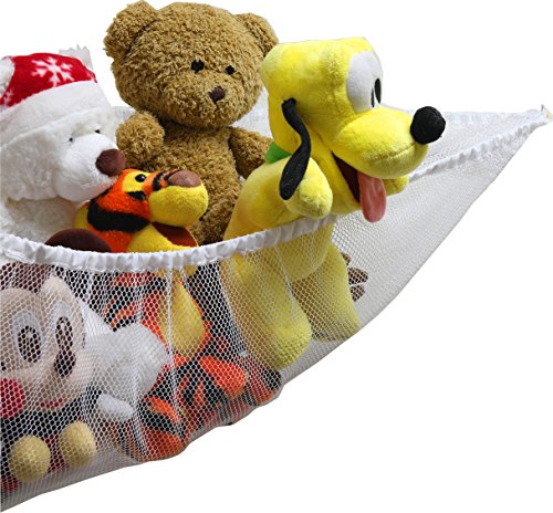 2 PK - Simplehouseware Stuffed Animal Jumbo Toy Storage Hammock