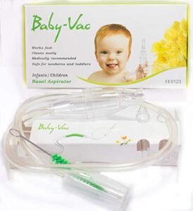 baby-vac baby nasal aspirator safe hygienic quick best results for newborns and toddlers