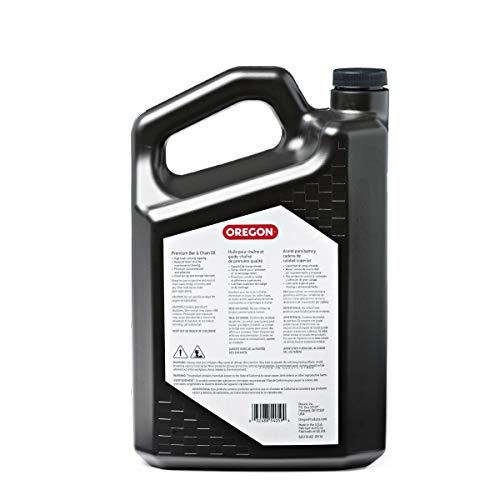 Oregon Bar and Chain Oil for Chainsaws, 1 Gallon Bottle (128 fl.oz / 4500 ml) (54-059)