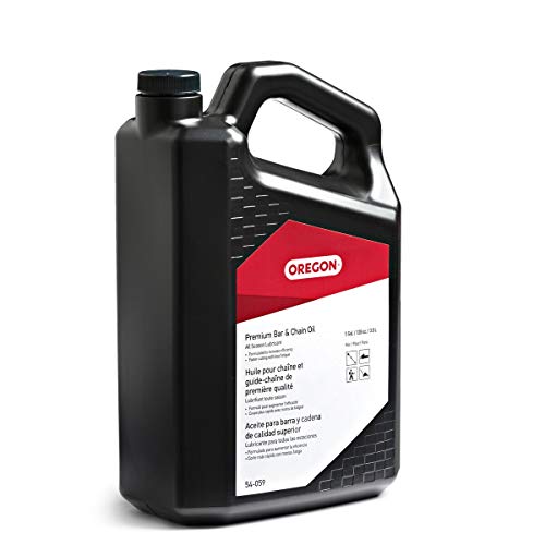 Oregon Bar and Chain Oil for Chainsaws, 1 Gallon Bottle (128 fl.oz / 4500 ml) (54-059)