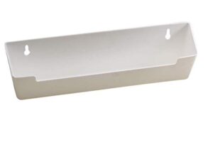 h. bowes sink front tip-out tray (11-3/4″” tray only, white)