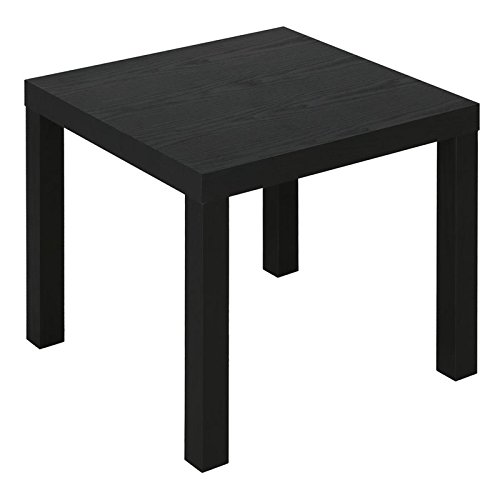 Ameriwood Home Parsons Modern End Table, Black