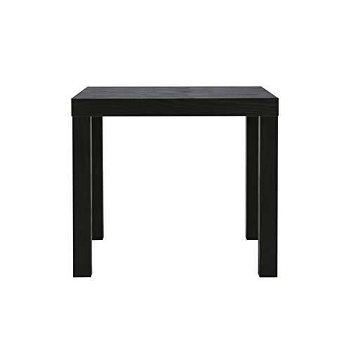 Ameriwood Home Parsons Modern End Table, Black