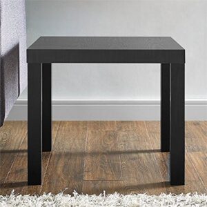 Ameriwood Home Parsons Modern End Table, Black