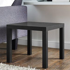 Ameriwood Home Parsons Modern End Table, Black