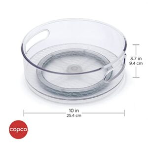 Copco Rotating Storage Turntable, 10 Inch, Clear