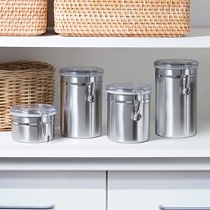 Oggi Corporation Oggi Food Storage Container Set, 4 pc, Stainless Steel