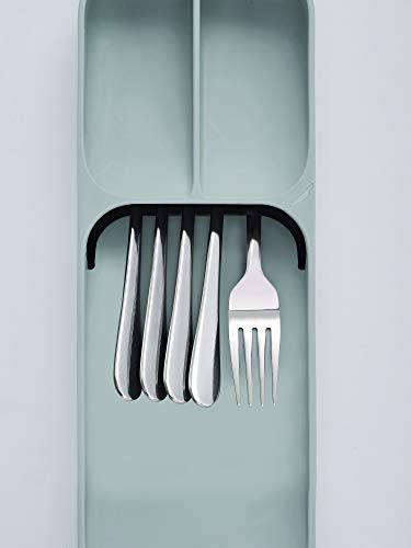 Joseph Joseph DrawerStore Set Kitchen Drawer Organizer Tray for Cutlery and Knives, Gray