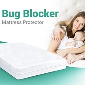 Ultimate Zippered Mattress Protector (Queen) - by Deluxe Hotel