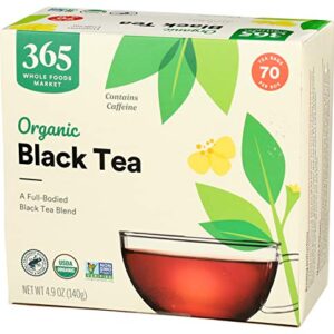 365 by Whole Foods Market, Tea Black Organic, 70 Count