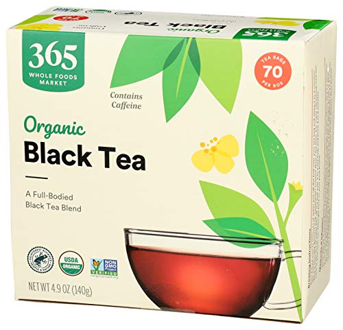 365 by Whole Foods Market, Tea Black Organic, 70 Count