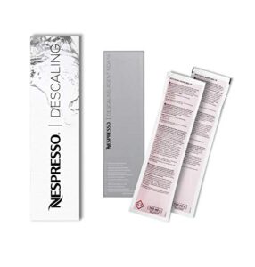 nespresso descaling solution, fits all models, 2 packets
