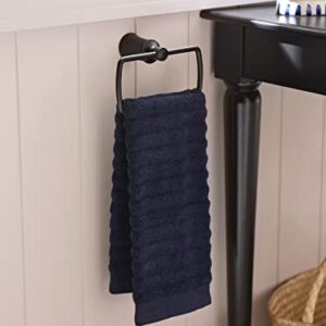 Moen YB2186BL Dartmoor Decorative Hand Towel Holder, Matte Black