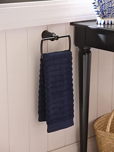 Moen YB2186BL Dartmoor Decorative Hand Towel Holder, Matte Black