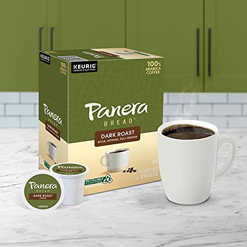 Panera Bread Dark Roast Coffee, Keurig Single Serve K-Cup Pods, 96 Count