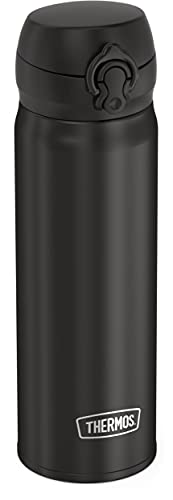 THERMOS 16oz Stainless Steel Direct Drink Bottle, Black