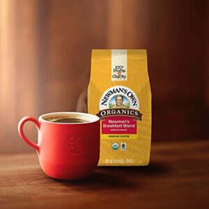 Newman's Own Organics Newman's Breakfast Blend, Ground Coffee, Medium Roast, Bagged 10oz