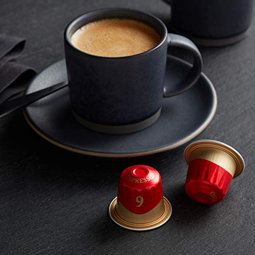 Peet's Coffee, Medium Roast Espresso Capsules Compatible with Nespresso Original Machine, Crema Scura Intensity 9, 50 Count (5 Boxes of 10 Espresso Pods)