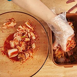 Authentic Crazy Korean Cooking Kimchi Container 0.9 Gal (3.4L) 2 PACK