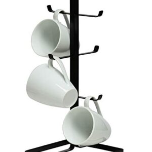 Neat-O Metal Mug Tree Holder Organizer Rack Stand