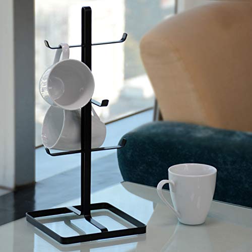 Neat-O Metal Mug Tree Holder Organizer Rack Stand