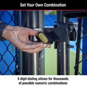 Master Lock Combination Lock, Set Your Own Combination Lock, Indoor and Outdoor Padlock, Weatherproof Code Lock, 178D