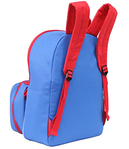 Nickelodeon Boys' Paw Patrol Backpack with Lunch (Light Blue/Red)