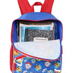 Nickelodeon Boys' Paw Patrol Backpack with Lunch (Light Blue/Red)