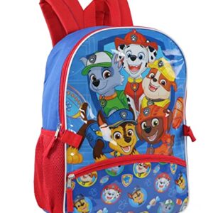 Nickelodeon Boys' Paw Patrol Backpack with Lunch (Light Blue/Red)