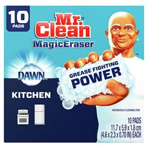 mr. clean magic eraser, oven, kitchen, and shoe cleaner, cleaning pads with durafoam, 10 count