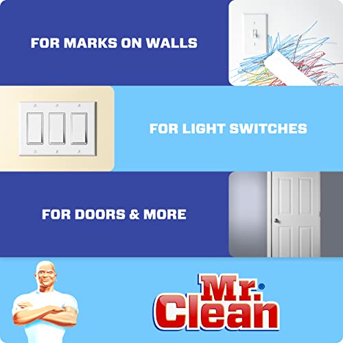 Mr. Clean Magic Eraser, Oven, Kitchen, and Shoe Cleaner, Cleaning Pads with Durafoam, 10 Count