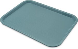 cfs cafe plastic fast food tray, 12″ x 16″, slate