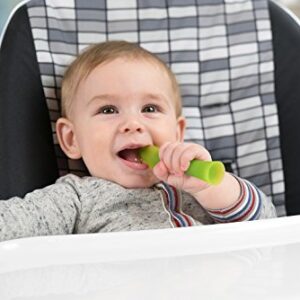 Olababy 100% Silicone Soft-Tip Training Spoon for Baby Led Weaning 2pack