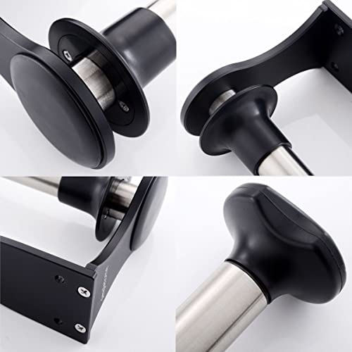 simpletome ONE Hand Simply Tear Paper Towel Holder Under Cabinet Wall Mount Adhesive or Drilling Stainless Steel Aluminum Alloy ABS