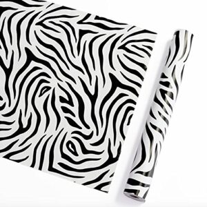 simplelife4u self adhesive furniture protect paper moisture proof shelf liner 300cm,zebra stripe valentine’s day gift