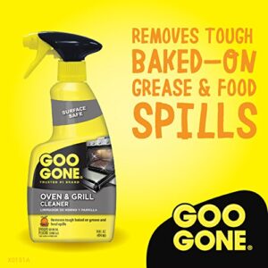 Goo Gone Oven and Grill Cleaner - 28 Ounce - Removes Tough Baked On Grease and Food Spills Surface Safe