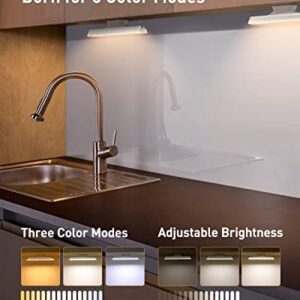 Baseus 42LED Wireless Under Cabinet Lighting, Magnetic Closet Light, Dimmable, Touch Control, Adjustable Color Temperature/Brightness, Rechargeable USB-C Powered Kitchen Cabinet Lighting