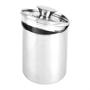 Amazon Basics 3-Piece Stainless Steel Canister Set