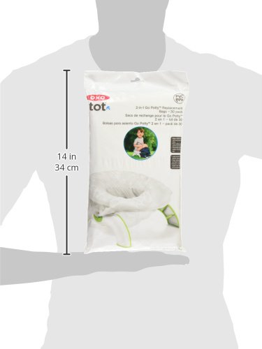 OXO Tot 2-in-1 Go Potty Refill Bags - 30 Pack