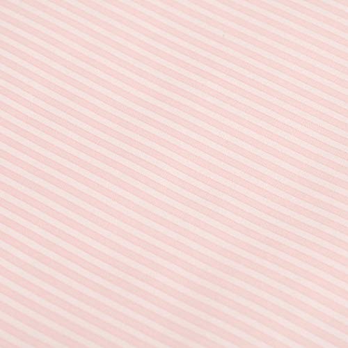 Pink Stripe Contact Paper Self Adhesive Shelf Drawer Liner Peel and Stick Wallpaper for Kitchen Countertops Living Room Bedroom 17.7" x 78.7"