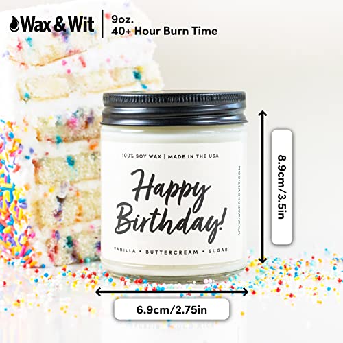 Candles Gifts for Women, Happy Birthday Candles, Happy Birthday Gifts for Women Birthday Unique, Birthday Gifts for Mom, Womens Birthday Gifts, Birthday Gifts for Her, Bday Gift for Women – 9oz