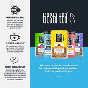 Tiesta Tea - Loose Leaf Tea Filters, 100 Count, Disposable Tea Infuser, 100% Natural Unbleached Paper, Steeps Hot Tea, Iced Tea & Coffee, Eco-Friendly, Single Serve Filter for one Cup, Empty Tea Bags