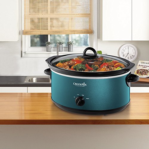 Crockpot SCV700-KT Deisgn to Shine 7QT Slow Cooker, Turquoise