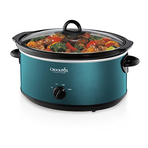 Crockpot SCV700-KT Deisgn to Shine 7QT Slow Cooker, Turquoise